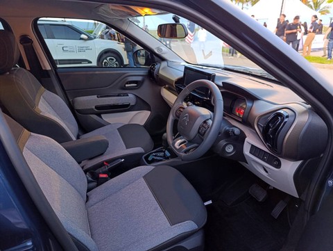 Interior Citroen C3 Aircross SUV. Foto: Fitra Andrianto/kumparan