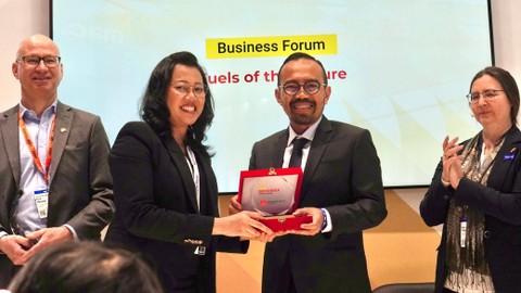 Pertamina berpartisipasi dalam Hannover Messe 2024. Foto: Dok. Pertamina Patra Niaga