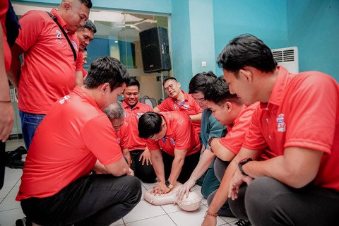 Kegiatan di pemusatan latihan Kopi Good Day DBL Camp 2024 pada hari kedua, Rabu 24 April 2024. Foto: DBL