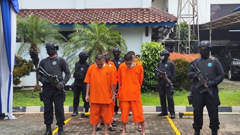 Jumpa pers pemusnahan barang bukti kasus narkoba di Kantor BNN, Cawang, Jakarta Timur, Kamis (25/4).  Foto: Jonathan Devin/kumparan