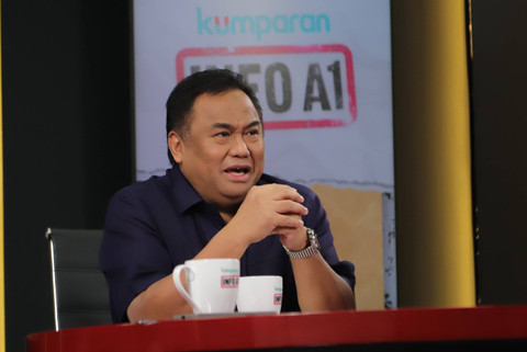 Wakil Ketua Dewan Perwakilan Rakyat Republik Indonesia Rahmat Gobel di Program Info A1 kumparan. Foto: Jamal Ramadhan/kumparan