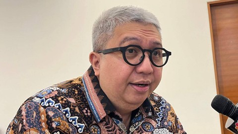 Ketua Umum Asosiasi Pengusaha Ritel Indonesia (Aprindo) Roy Nicholas Mandey saat halal bi halal Kemendag, Kamis (25/4/2024).  Foto: Fariza Rizky Ananda/kumparan