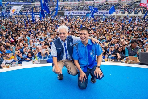 Rasyid Rajasa bersama ayahya Hatta Rajasa, Foto : Instagram @Rasyid Rajasa