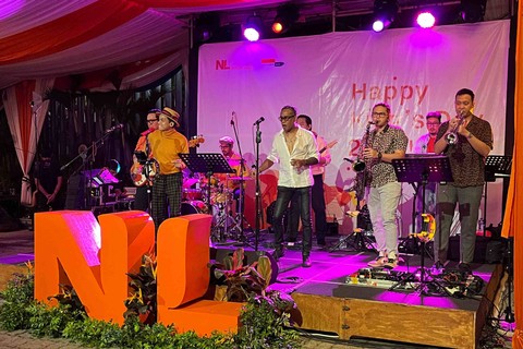 Perayaan Hari Raja Belanda di Kedubes Belanda Jakarta, Kamis (25/4/2024) Foto: Tiara Hasna/kumparan
