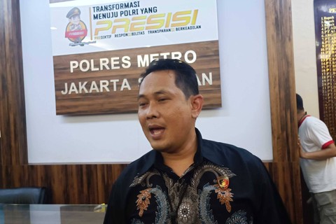 Kasat Reskrim Polres Metro Jakarta Selatan AKBP Bintoro saat dijumpai di Mapolres Metro Jakarta Selatan, Jumat (26/4/2024) Foto: Thomas Bosco/kumparan