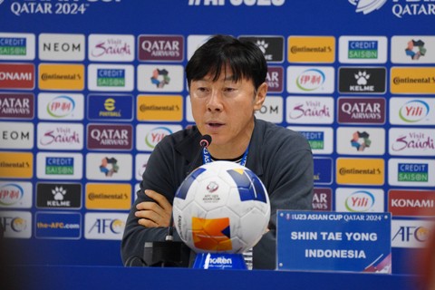 Pelatih Timnas U-23 Indonesia, Shin Tae-yong. Foto: PSSI