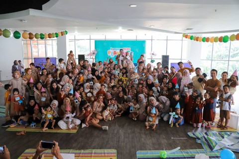 Keseruan kumparanMOM Playdate April 2024 di The Park Pejaten, Jakarta Selatan, Sabtu (27/4/2024). Foto: Jamal Ramadhan/kumparan