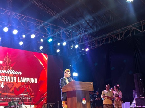 Anggota KPU RI Mochammad Afifudin. | Foto : Eka Febriani / Lampung Geh