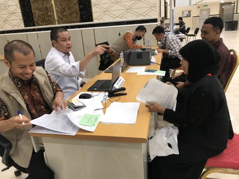Pelayanan terpadu bagi WNI di Madinah Foto: Dok. KJRI Jeddah
