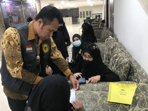 Pelayanan terpadu bagi WNI di Madinah Foto: Dok. KJRI Jeddah