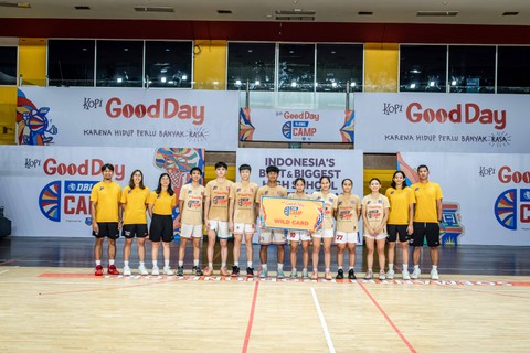 8 Campers Peraih Wild Card Kopi Good Day DBL Camp 2024. Foto: DBL
