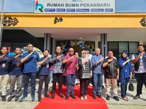 Peresmian Rumah BUMN Pekanbaru. Foto: Dok. Pertamina