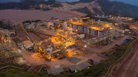 Tambang Emas PT Agincourt Resources (PTAR) di Batangtoru, Kabupaten Tapanuli Selatan, Sumut. Foto: PTAR