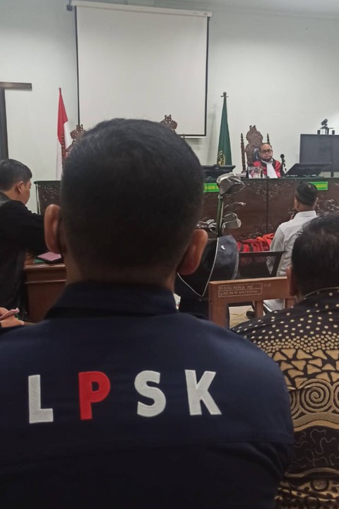  Lembaga Persidangan Saksi dan Korban (LPSK) memberikan perlindungan terhadap MR tersangka pembunuhan berencana ibu dan anak.  Foto: Dok LPSK