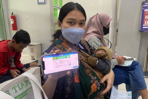 Imelda Novriyanti (26) bersyukur menjadi Peserta Jaminan Kesehatan Nasional (JKN) Foto: Dok. BPJS Kesehatan