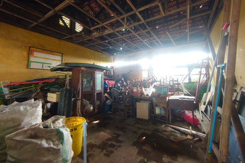 Kondisi SDN Margamulya II Telukjambe Barat, Karawang. Foto: Dok. kumparan