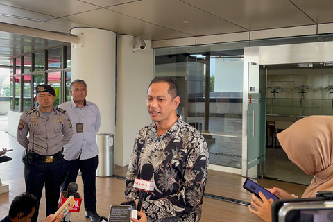 Wakil Ketua KPK, Nurul Ghufron, saat ditemui wartawan di Gedung Merah Putih KPK, Jakarta Selatan, Kamis (2/5/2024) Foto: Fadhil Pramudya/kumparan