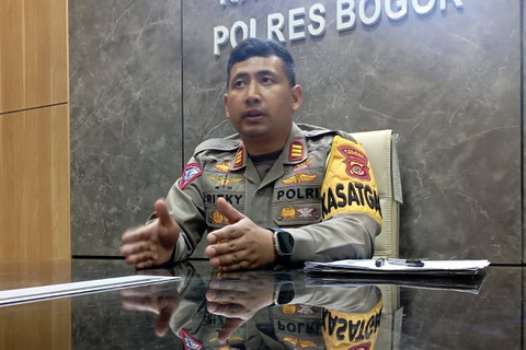Kasatlantas Polres Bogor AKP Rizky Guntama. Foto: Dok. Istimewa