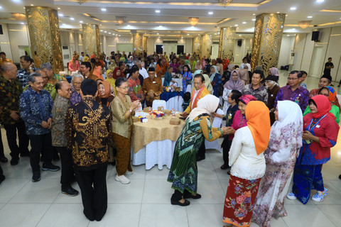 Kemnaker gelar Halalbihalal Persatuan Wredatama Prima Karya (PW Prika) di ruang Serbaguna Kemnaker Jakarta, Kamis (2/5/2024). Foto: Dok. Kemnaker