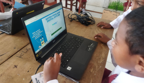 Penggunaan teknologi pendidikan dari Kipin di sekolah-sekolah di Indonesia. Foto: Dok. Istimewa