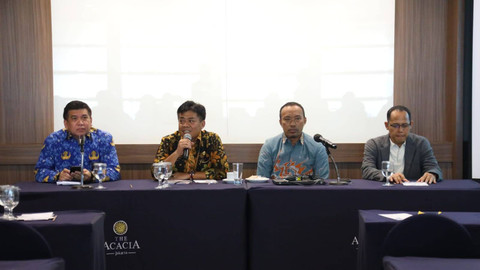 Sosialisasi dan Pelatihan Setting Layanan Mal Pelayanan Publik Indonesia (MPPI) di Hotel The Acacia Jakarta pada Kamis (2/4/2024). Foto: Kemendagri RI