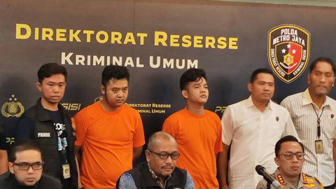 Konferensi pers kasus mayat wanita dalam koper, di Polda Metro Jaya, Jumat (3/5/2024). Foto: Jonathan Devin/kumparan