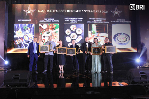 BRI berpartisipasi dalam Exquisite Best Restaurants dan Bars 2024. Foto: Dok. BRI