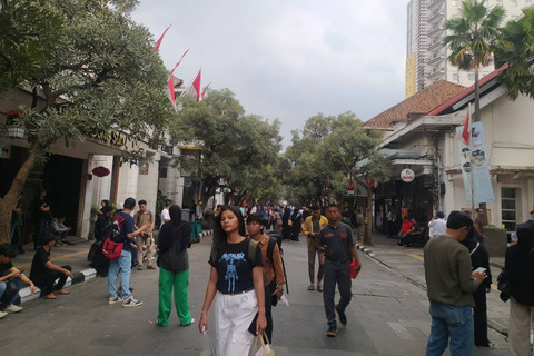 Momen Braga bebas kendaraan di Bandung pada Sabtu (4/5/2024). Foto: Dok. Istimewa