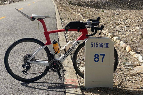 Sepeda Irjen (Purn) Royke Lumowa yang hilang di Roma saat keliling dunia. Foto: Dok. Pribadi