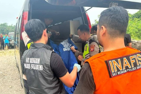 Seorang pria bunuh gay di Sukabumi Foto: Dok Humas Polres Sukabumi
