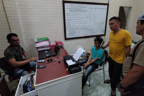 Seorang pria bunuh gay di Sukabumi Foto: Dok Humas Polres Sukabumi