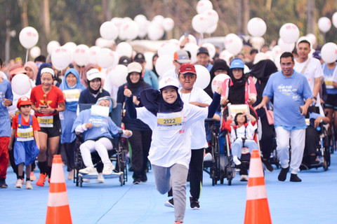Run for Equality 2024: Punya Misi Kesetaraan & Melibatkan Teman Disabilitas. Foto: Dok. Plan Indonesia