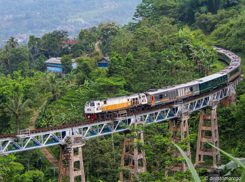 Ilustrasi kereta api. Foto: KAI