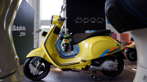 Vespa Primavera 2024. Foto: Aditya Pratama Niagara/kumparan