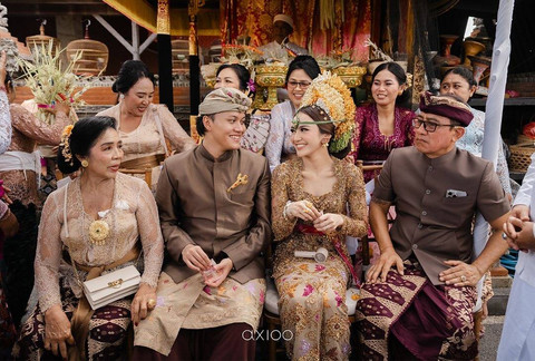 Mahalini dan Rizky Febian. Foto: Axioo via Instagram/@rizkyfbian