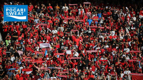 Ilustrasi suporter mendukung Timnas Indonesia di stadion. Foto: kumparan/Aditia Noviansyah