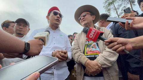 Penasihat Rumah Kolaborasi Bobby Nasution (RKBN), Hasanul Jihadi (kiri). Foto: Tri Vosa/kumparan