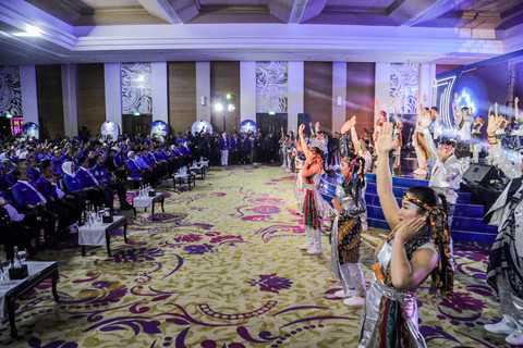 Presiden terpilih 2024-2029 Prabowo Subianto menghadiri Bimbingan Teknis (Bimtek) dan Rapat Koordinasi Nasional (Rakornas) Pilkada Partai Amanat Nasional (PAN) di Hotel JS Luwansa, Jakarta Selatan, Kamis (9/5/2024). Foto: Jamal Ramadhan/kumparan