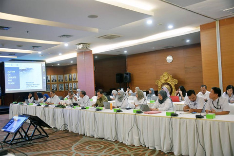 Kick-off Meeting Program Action on Climate and Trade (ACT) membahas strategi mitigasi dan adaptasi perdagangan dalam menghadapi perubahan iklim. Foto: dok. Kemendag