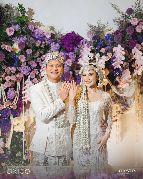Resmi Menikah, Intip Penampilan Mahalini dan Rizky Febian. Foto: Dok. Bridestory