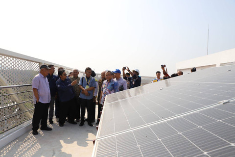 Menteri PUPR RI Basuki Hadimulyono meresmikan Stasiun Lapangan Geologi Prof R. Soeroso Notohadiprawiro, Sabtu (11/5/2024).  Foto: Dok. UGM