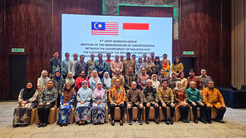 Indonesia-Malaysia sepakat membentuk satuan tugas bersama atau Joint Task Force (JTF). Foto: Dok. Kemnaker RI