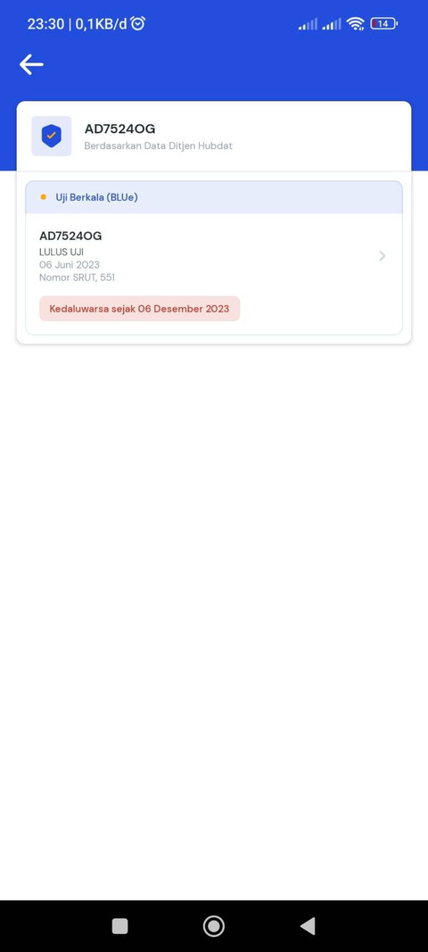 Izin dan uji kelayakan bus pariwisata Trans Putera Fajar yang kecelakaan di Subang kedaluwarsa. Foto: Dok. Istimewa