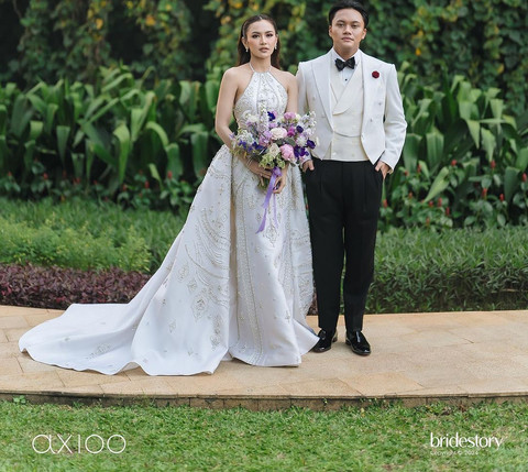 Pernikahan Rizky Febian dan Mahalini. Foto: Istimewa