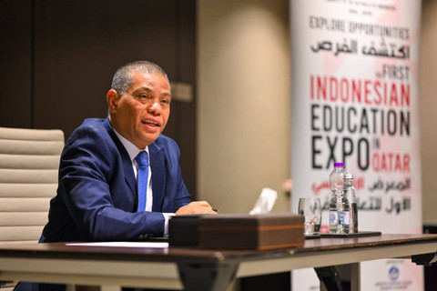 KBRI Doha Gelar Pameran Perguruan Tinggi Pertama. Foto: KBRI Doha