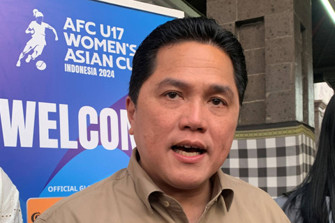 Ketua PSSI Erick Thohir. Foto: Aji Nugrahanto/kumparan