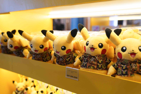 Plush Toys Pikachu Batik Motif Xatu Foto: Dok. Istimewa