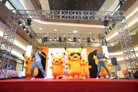 Pikachu EDM Show Foto: Dok. Istimewa