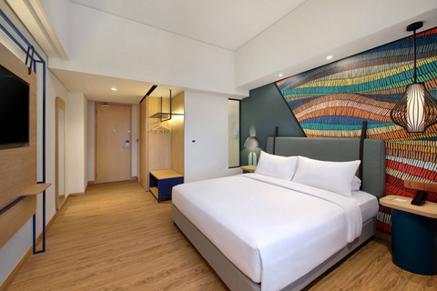 Kamar tipe Superior Room di ibis Styles Serpong BSD City. Foto: Dok.  ibis Styles Serpong 