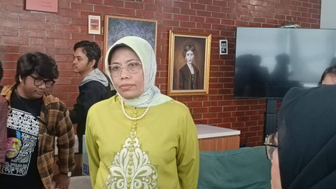 Plt. Sekretaris Ditjen Dikti Kemendikbudristek, Tjitjik Sri Tjahjandarie dalam acara Taklimat Media tentang Penetapan Tarif UKT di Lingkungan Perguruan Tinggi Negeri di kantor Kemendikbudristek, Jakarta Pusat, Rabu (15/5/2024). Foto: Fadlan Nuril Fahmi/kumparan